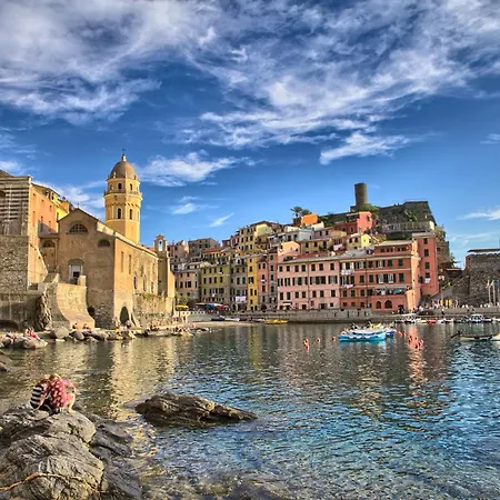 The Main Plaza - & Vernazza